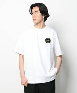 「LACOSTE」 半袖Tシャツ 2 ホワイト メンズ