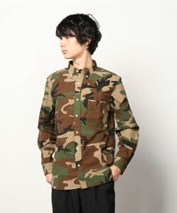 「BEAMS PLUS」 長袖ネルシャツ MEDIUM ブラウン メンズ