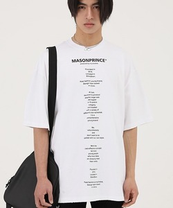 「M.P Studios」 半袖Tシャツ L ホワイト メンズ