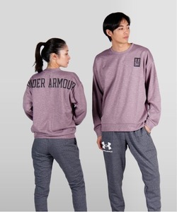 「UNDER ARMOUR」 長袖Tシャツ X-LARGE スモークピンク メンズ