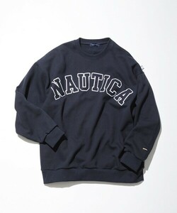 「NAUTICA」 スウェットカットソー SMALL ネイビー メンズ