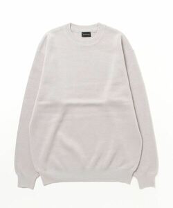 「green label relaxing」 長袖ニット X-LARGE ライトグレー メンズ