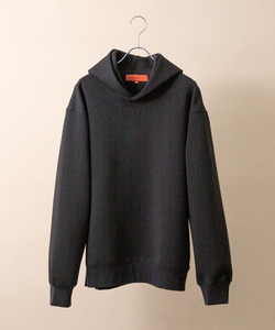 「URBAN RESEARCH ROSSO MEN」 プルオーバーパーカー LARGE ブラック メンズ