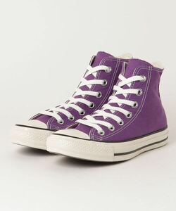 「CONVERSE」 ハイカットスニーカー 23cm パープル レディース