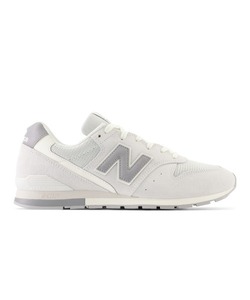 「New Balance」 ローカットスニーカー 23.5cm ライトグレー メンズ