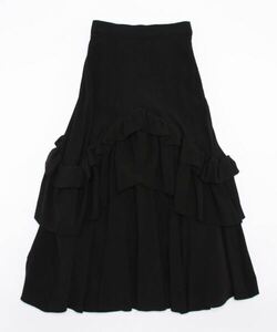 「AMERI」 ロングスカート SMALL ブラック レディース