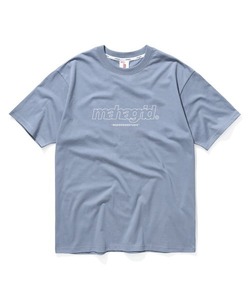 「MAHAGRID」 半袖Tシャツ MEDIUM ブルー メンズ