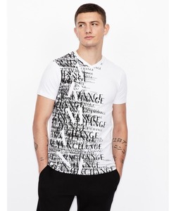 「ARMANI EXCHANGE」 半袖Tシャツ X-SMALL ホワイト メンズ