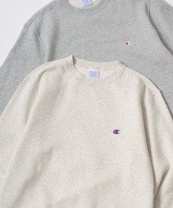 「Champion」 スウェットカットソー X-LARGE オートミール メンズ