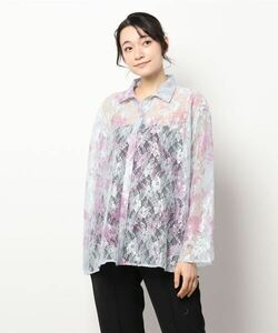 「jouetie」 長袖ブラウス MEDIUM ブルー レディース