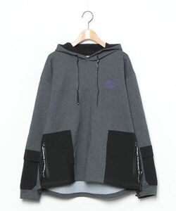 「The DUFFER of ST.GEORGE」 プルオーバーパーカー LARGE チャコールグレー メンズ