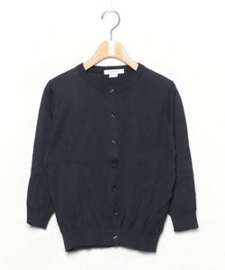 「JOHN SMEDLEY」 ニットカーディガン S ネイビー レディース