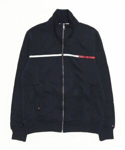 「TOMMY HILFIGER」 ジップアップブルゾン MEDIUM ネイビー メンズ