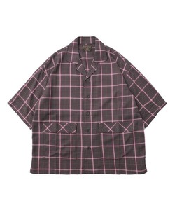 「MR.OLIVE」 半袖シャツ MEDIUM ブラウン メンズ