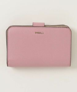 「FURLA」 ワンポイント財布 - ピンク レディース