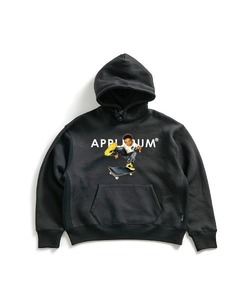 「APPLEBUM」 プルオーバーパーカー X-LARGE ブラック メンズ