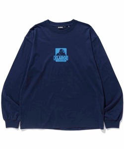 「XLARGE」 長袖Tシャツ L ネイビー メンズ_画像1