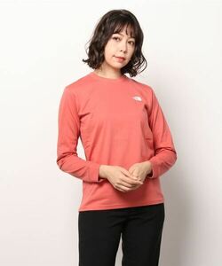 「THE NORTH FACE」 長袖カットソー M ローズ レディース