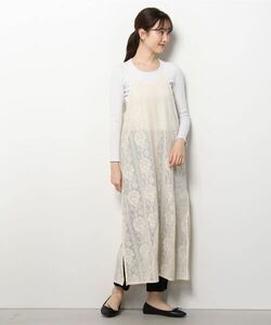 「Ray BEAMS」 キャミソールワンピース ONE SIZE ナチュラル レディース