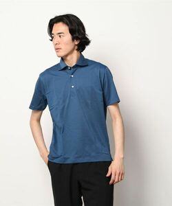 「green label relaxing」 半袖ポロシャツ X-LARGE コバルトブルー メンズ