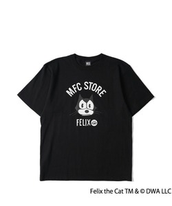 「MFC STORE」 「felix the cat」半袖Tシャツ S ブラック メンズ