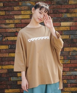 「MILKFED.」 半袖Tシャツ ONE SIZE ベージュ レディース