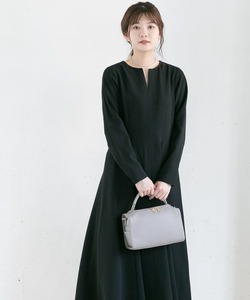 「URBAN RESEARCH ROSSO WOMEN」 長袖ワンピース 38 グレー レディース