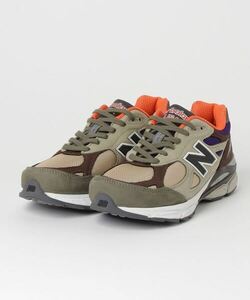 「New Balance」 ローカットスニーカー 27.5cm ブラウン メンズ