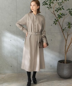 「URBAN RESEARCH ROSSO WOMEN」 長袖ワンピース FREE ベージュ レディース