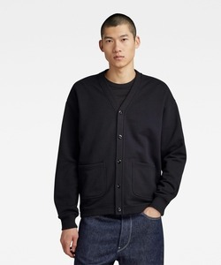 「G-STAR RAW」 カーディガン SMALL ダークブラック メンズ