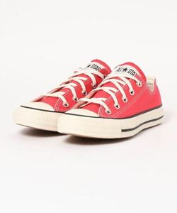 「CONVERSE」 ローカットスニーカー 24.0cm レッド レディース