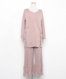 「WILLSELECTION」 セットアップ MEDIUM ベージュ レディース