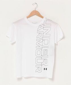 「UNDER ARMOUR」 半袖Tシャツ LG ホワイト レディース