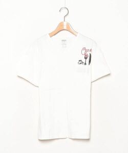 「rehacer」 半袖Tシャツ M ホワイト メンズ