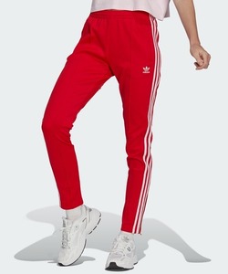 「adidas」 ジャージパンツ X-LARGE レッド レディース