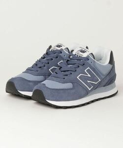 「New Balance」 ローカットスニーカー 23.0cm ネイビー メンズ