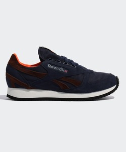 「Reebok」 ローカットスニーカー 27.0cm ネイビー メンズ