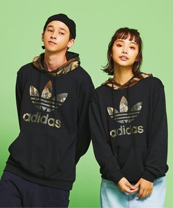 「adidas」 プルオーバーパーカー SMALL ブラック メンズ