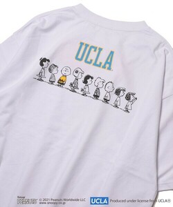 「FREAK'S STORE」 半袖Tシャツ「UCLA×PEANUTSコラボ」 MEDIUM ホワイト メンズ