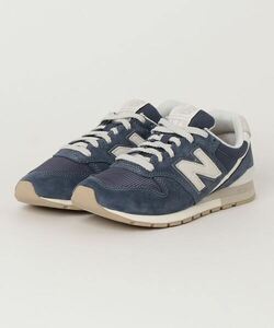 「New Balance」 ローカットスニーカー 23.5cm ブルー メンズ