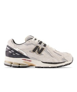 「New Balance」 ローカットスニーカー 24.5cm ライトグレー メンズ