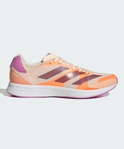 「adidas」 ローカットスニーカー 25.5cm オレンジ系その他 メンズ