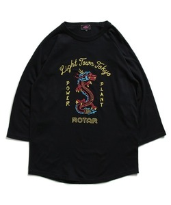 「ROTAR」 長袖Tシャツ SMALL ブラック メンズ