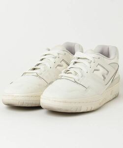 「New Balance」 ローカットスニーカー 25.5cm ベージュ メンズ