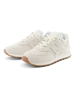 「New Balance」 ローカットスニーカー 27.0cm オフホワイト メンズ