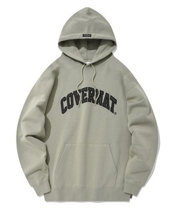 「COVERNAT」 プルオーバーパーカー LARGE グリーン メンズ