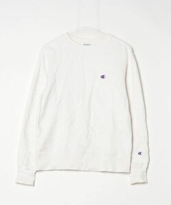 「Champion」 スウェットカットソー M ホワイト メンズ