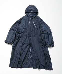 「NAUTICA」 ステンカラーコート LARGE ネイビー メンズ