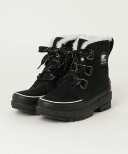 「SOREL」 ハイカットスニーカー 23.5cm ブラック レディース