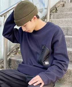 「THE NORTH FACE」 長袖Tシャツ L ネイビー メンズ